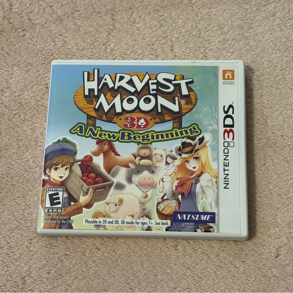 Harvest Moon 3D: A New Beginning for Nintendo 3DS